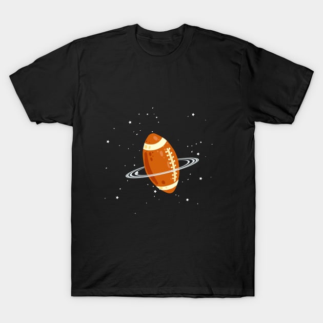 american football funny T-Shirt by ETTAOUIL4